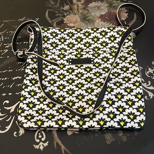 Rare Vera Bradley  leather crossbody Bag